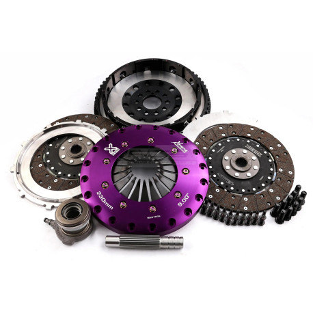 Съединители и маховици Xtreme KFD23648-2G Xtreme Performance 230mm Organic Twin Plate Clutch Kit Incl Flywheel & CSC 1200Nm | race-shop.bg