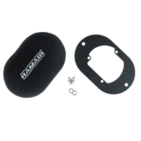 Филтри за карбуратори RAMAIR domed carb air filter with baseplate to fit Pierburg 2B2, 2B4, 2B5 | race-shop.bg