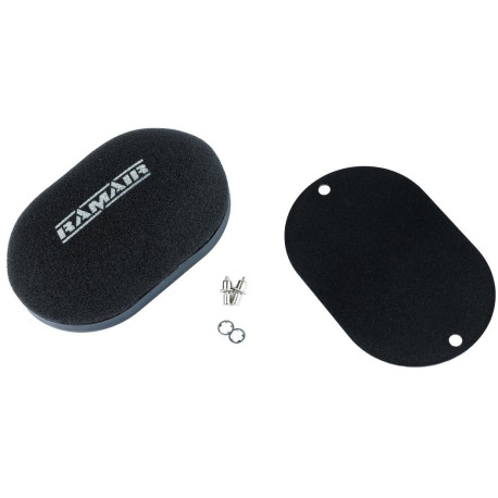 Филтри за карбуратори RAMAIR domed carb air filter with blank baseplate | race-shop.bg