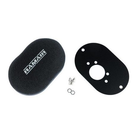Филтри за карбуратори RAMAIR domed carb air filter with baseplate to fit SU HIF6, HIF44 1.7in | race-shop.bg