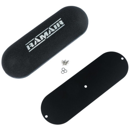 Филтри за карбуратори RAMAIR twin domed carb air filter with blank baseplate | race-shop.bg