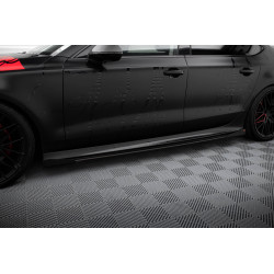 MAXTON DESIGN Street Pro дифузьори за прагове + клапи на Audi A7 RS7 Look C7, черен