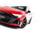 Бодикит и визуални аксесоари Street Pro Преден Сплитер Audi RS3 Sedan 8Y Facelift (черен + гланцови флангове) | race-shop.bg