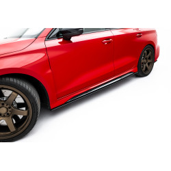 Street Pro Странични прагове Диффузьори Audi RS3 Sedan 8Y Facelift (черен)