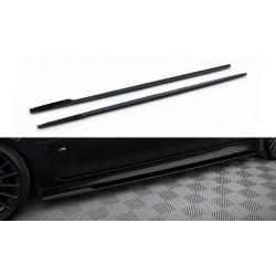 MAXTON DESIGN дифузьори за прагове на BMW 7 Long M-Pack G12, гланц черен, V2 ПОВРЕДЕН
