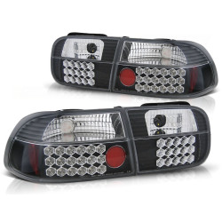 LED ЗАДНИ СВЕТЛИНИ HONDA CIVIC 09.91-08.95 2D/4D ЧЕРНИ LED