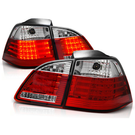 Осветление LED Задни стопове RED WHITE за BMW E61 04-03.07 | race-shop.bg