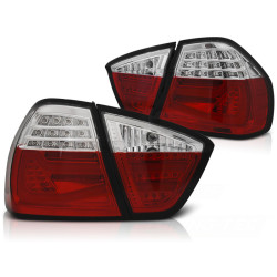 LED BAR ЗАДНИ СВЕТЛИНИ ЧЕРВЕНО БЯЛО за BMW E90 03.05-08.08
