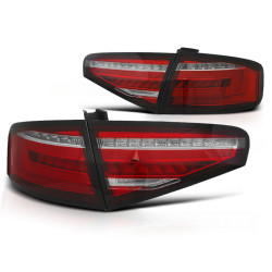 LED BAR Задни стопове RED WHIE SEQ за AUDI A4 B8 12-15 SEDAN OEM LED