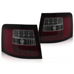 LED Задни стопове RED SMOKE за AUDI A6 05.97-05.04 AVANT