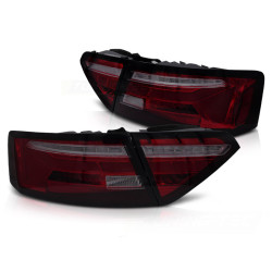 ЛЕД БАР СТОПОВЕ RED SMOKE SEQ за AUDI A5 11-16