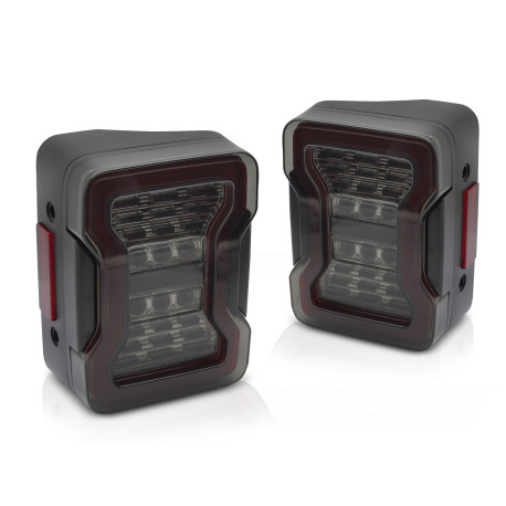 Осветление CHRYSLER JEEP WRANGLER JK 07-18 LED SMOKE | race-shop.bg