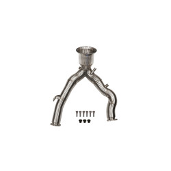 Downpipe за Audi SQ5 FY, EA839 engine, 2017+ НЕПЪЛЕН