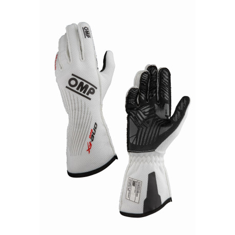 Ръкавици FIA състезателни ръкавици OMP ONE EVO FX my2026 (външен шев), бял | race-shop.bg