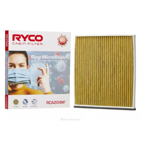 Кабинни филтри RYCO cabin filter with high filtration efficiency RCA204M | race-shop.bg