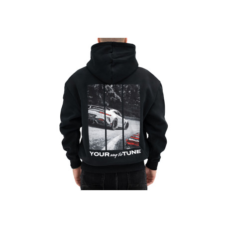 Якета и суичъри MAXTON Design мъжка блуза с цип, черна | race-shop.bg