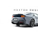 Бодикит и визуални аксесоари MAXTON DESIGN Street Pro заден дифузьор за Ford Mustang Dark Horse Mk7, червен | race-shop.bg