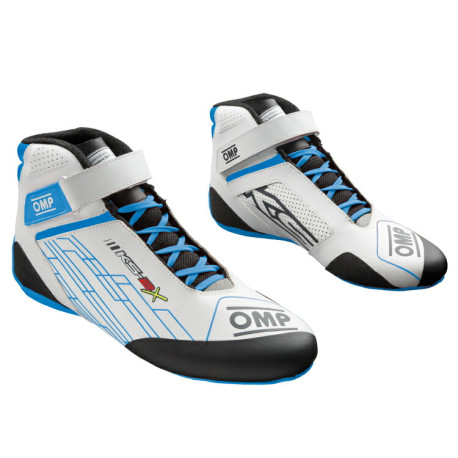 Обувки FIA обувки OMP KS-2X my2026, бяло /циан | race-shop.bg