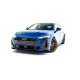 MAXTON DESIGN Street Pro преден сплитер за Audi A5 S-Line / S5 Sedan / Avant B10, черно-червен