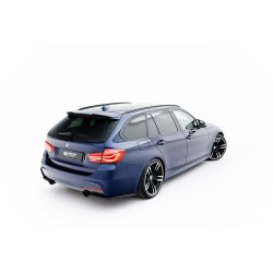 MAXTON DESIGN лип за багажник на BMW 3 M-Pack Touring F31 / F31 Facelift, гланц черен