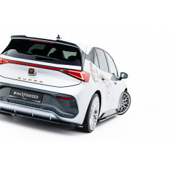 MAXTON DESIGN заден сплитер за Cupra Born Mk1 (с вертикални ленти), гланц черен