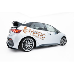 MAXTON DESIGN Street Pro дифузьори за прагове на Cupra Born Mk1, черно-червен