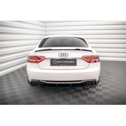 Заден дифузьор за Audi A5 Sportback 8T Facelift (версия с двойни изпускателни тръби от двете страни)