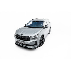 MAXTON DESIGN преден сплитер за Skoda Kodiaq Sportline Mk2, гланц черен, V2