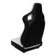 Спортни седалки без одобрение на FIA-регулируеми Спортна седалка RACES Diamond White | race-shop.bg