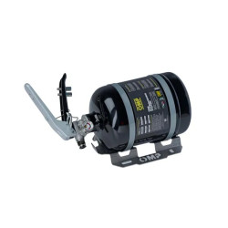 OMP CMSST6 Механичен пожарогасител, стомана, 2 кг, с FIA сертификат, черен