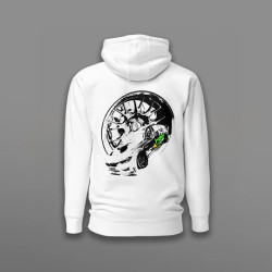 HGK hoodie Drift Shuttle, white