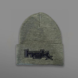 HGK Winter Hat 3D MIL Green, grey