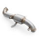 Down pipe, dump pipe Downpipe for Peugeot 207 1.6 HDI (2006-2010) с catalyst | race-shop.bg