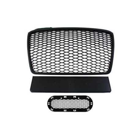 Базар Решетка Audi A4 B7 RS-Style Black 04-08 Повреден продукт | race-shop.bg