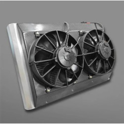 HGK BMW E46 Rear Mounted Radiator Kit + shroud and fans