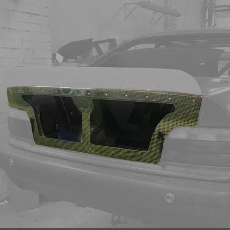 Бодикит и визуални аксесоари HGK BMW E36 Заден сплитер за багажника (Лексан) | race-shop.bg