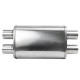 2x входа / 2x изхода Гърне RACES 12, вход /изход 2,5" (63mm) | race-shop.bg