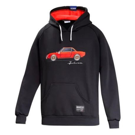 Якета и суичъри Суичър Sparco HF Lancia Fulvia, черен | race-shop.bg