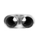 2x входа / 2x изхода Гърне RACES 12, вход /изход 2,5" (63mm) | race-shop.bg