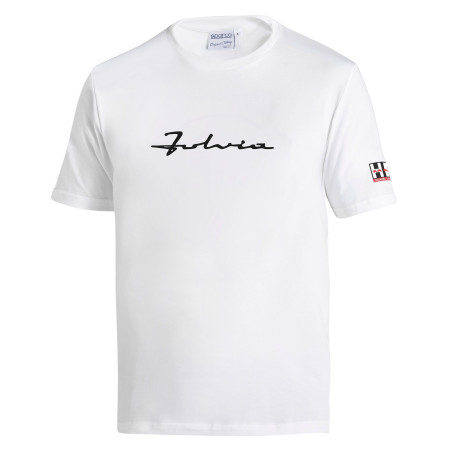Тениски Спортна тениска LANCIA HF FULVIA, бяла | race-shop.bg