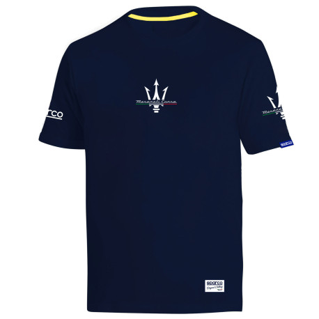 Тениски Спортна тениска MASERATI CORSE, синьо море | race-shop.bg