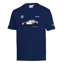 Тениска SPARCO MARTINI RACING LANCIA S4, тъмносин