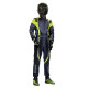 FIA race suit Sparco PRIME-K ADVANCED, black/grey/fluo yellow