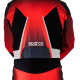 Гащеризони FIA race suit Sparco PRIME-K ADVANCED, black/red | race-shop.bg