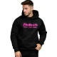 Motec HALFTECH "CLASSIC" hoodie, black/pink | race-shop.bg