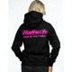 Motec HALFTECH "CLASSIC" hoodie, black/pink | race-shop.bg