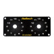 Haltech Haltech Dual Switch Panel Only - includes Yellow knob | race-shop.bg