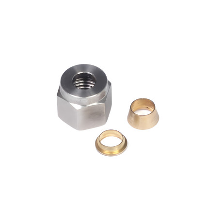 Haltech Haltech 1/4" Nut and Brass Ferrule Only | race-shop.bg