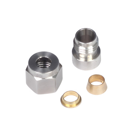 Haltech Haltech 1/4" Stainless Steel Weld-on Kit inc Nut and Ferrule | race-shop.bg