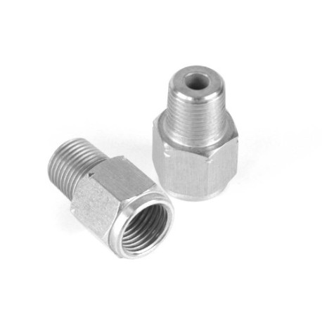 Haltech Haltech M10 x 1.0 to 1/8 BSPT Adaptor - Stainless Steel | race-shop.bg